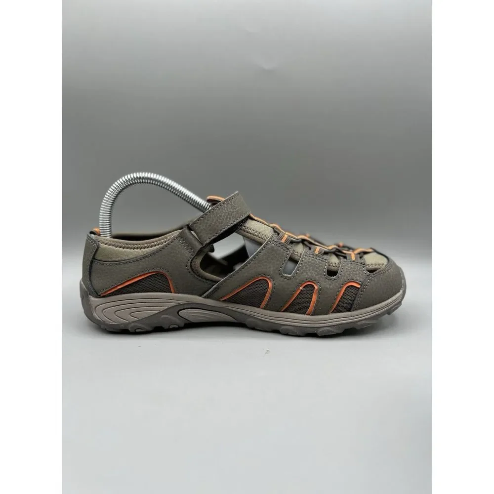 MERRELL Select Fresh Sandals Womens Size 7W Tan Orange Cushion Beach Swim Casual